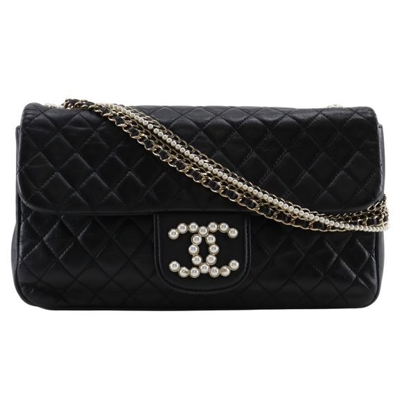 CHANEL Westminster Shoulder Bag, Chain Matelasse, A39011, Lambskin with Faux ... - Picture 1 of 16